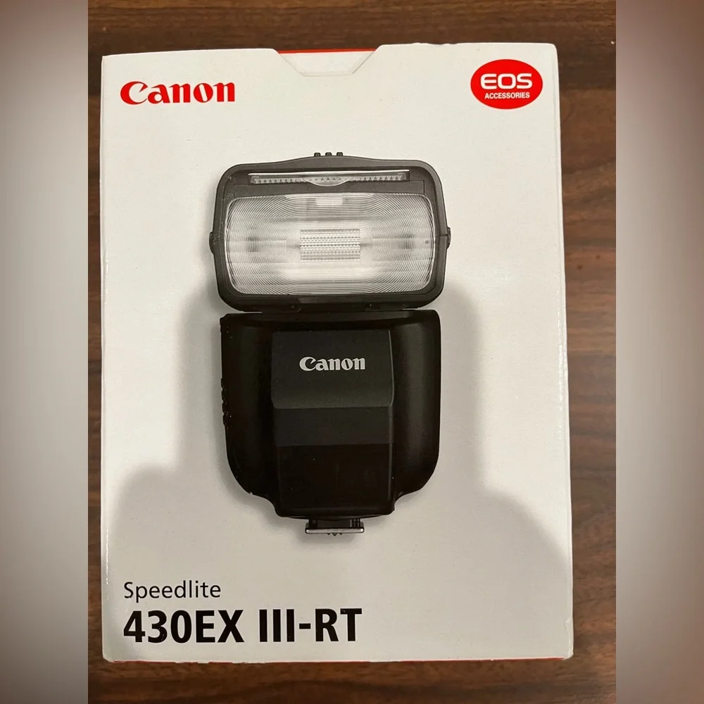 Canon black Flashlight 430EX III-RT